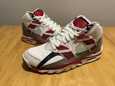 nike air trainer sc white varsity red 2009, size 11.5, Pre Owned, Authentic