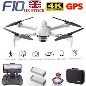 F10 Drone 6K HD Camera GPS 5G WIFI Wide Angle FPV Real Time Transmission - Picture 1 of 20