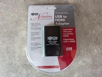 TRIPP LITE U244-001-R USB TO DVI/VGA ADAPTER M3-2 - Image 1 of 3