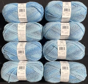 8x Knitting/Crochet YARN PLYMOUTH Encore Colorspun worsted acrylic/wool-ZC213 - Picture 1 of 1