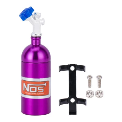 Botella decorativa de óxido nitroso de aluminio para orugas RC escala 1/10 TRX4 SCX10 Redcat Foto 1 de 4