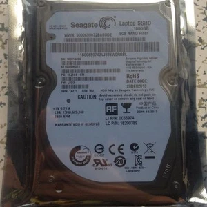 Seagate Hybrid Drive 1 TB SSHD MLC/8GB 64MB Cache SATA 6.0Gb/s 2.5" ST1000LM014 - Picture 1 of 2