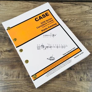 Case Drott 3330 Series Carrydeck Crane Parts Manual Catalog Sn Up To 6225494 - Picture 1 of 7