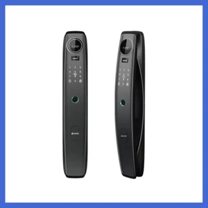 Serratura porta impronte digitali biometrica + pad cifre + meccanico + scheda RFID - Foto 1 di 10