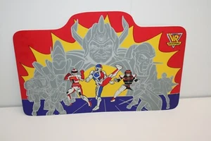 Vintage Rare Saban's VR Troopers Foam Table Place Mat 17 1/2" Wide 11" Tall - Picture 1 of 6