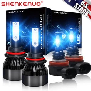 For Chevrolet Equinox 2005-2009 LED Headlight High/Low beam Fog Light Bulbs Kit - Picture 1 of 10