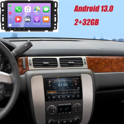 Android 13 Carplay Car Stereo Radio GPS For Chevy Silverado 1500 2500 3500 07-13 - Image 1 of 4