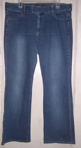 Banana Republic misses sz 14 blue JEANS classic fit 36x31 boot cut 1% spandex - Picture 1 of 7