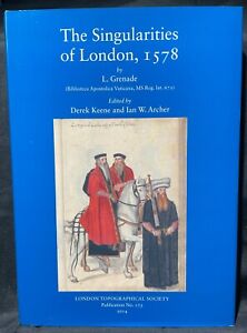 History - Tudor London: The Singularities of London, 1578 L Grenade (2014) HBK