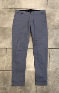 Pantalones Scotch & Soda Stuart para hombre 35x32 chinos bolsillos cortados - Imagen 1 de 12