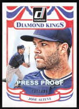 2014 Donruss Press Proofs Silver #229 Jose Altuve  DK, SN199