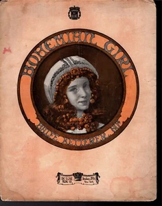 Bohemian Girl Sheet Music 1913 Balee Ketterer - Afbeelding 1 van 2