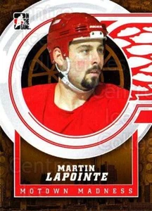 2012-13 ITG Motown Madness Gold #79 Martin Lapointe - Picture 1 of 1