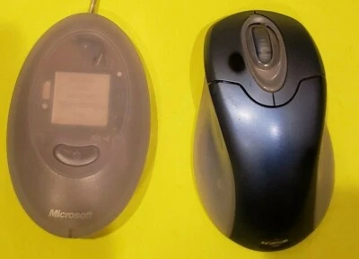 Microsoft Blue Wireless Optical Mouse 1008 Explorer 2.0 1013 Receiver USB/PS2 - Image 1 of 4