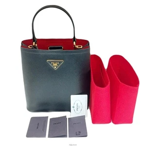 Prada Panier Doublé Médium en Saffiano 1BA212 148419667 - Picture 1 of 8