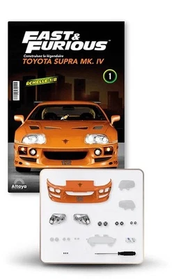 Build the Toyota Supra MK. IV in 1:8    New in box n°1 Fast and Furious - Image 1 of 4