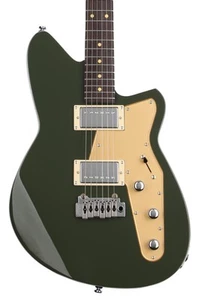 Reverend Jetstream HB Solidbody Electric Guitar - Army Green, Rosewood - Picture 1 of 7