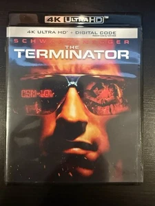 The Terminator 4K UHD Blu-ray NO DIGITAL - Disc Used Once - FREE FAST SHIPPING - Picture 1 of 4