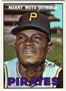 1967 Topps Manny Mota #66 EX++ - Ben centrato! - Foto 1 di 2