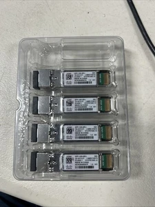 Lot (4x) Original !!! Cisco SFP-10G-SR-I 10GBASE-SR SFP+ Transceiver Module GBIC - Bild 1 von 3