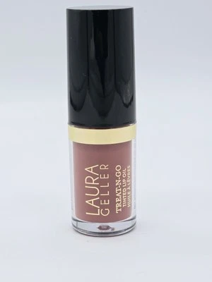 Laura Geller Treat-N-Go Tinted Lip Oil Shade "Runner Up" Mauve Tint 3.8 ml - Image 1 of 4