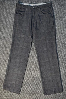 Pantalones Adidas Para Hombre 32x31 Gris Golf Rendimiento Elastizados Atléticos Rectos Gimnasio Foto 1 de 4