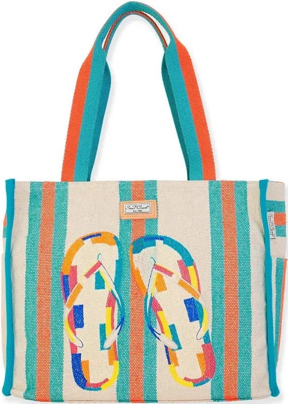 Bolso de Hombro Informal Sun N Sand Accesorios - Chanclas Bolso de Playa Foto 1 de 3