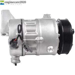 A/C Compressor w/ 6-Groove Pulley for Chevy Traverse 2013-2022 GMC Acadia Buick - Picture 1 of 9