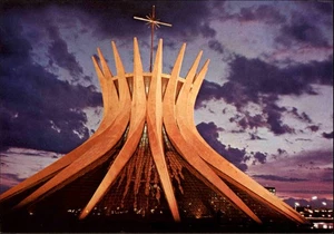 BRASILIA Catedral Catedral Brasil Postal BRASIL Postal Postal Postal - Imagen 1 de 2