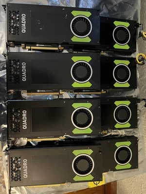 8 x NVIDIA Quadro P4000 8GB GDDR5 Graphics Card - Image 1 of 4