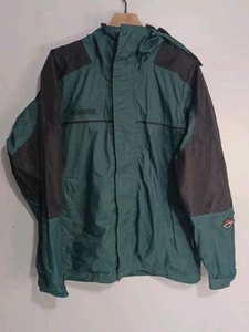 Columbia Sportswear Omni Tech Jacket Unisex Sz M Green/Black Waterproof (B5) - Picture 1 of 8