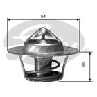 Gates Thermostat,Coolant fits Cadillac Fleetwood 1990-1993 4.9 TH00191