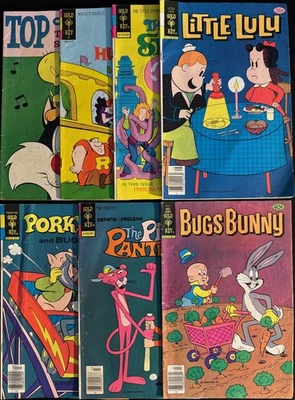 SILVER and BRONZE AGE MIXED COMIC BOOK LOT (7) ~ GOLD KEY ~ WHITMAN - Image 1 of 4