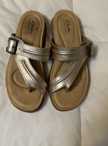 Slip donna Clarks Merliah Karli metallizzato 7 5