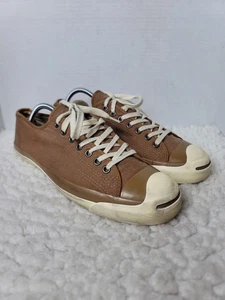 Converse Jack Purcell x John Varvatos Limited Edition Brown Shoe Men’s 10.5 Vtg - Picture 1 of 12
