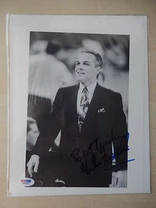 Fotografía autografiada de Mike Fratello de 8" X 10" con certificado de autenticidad PSA/ADN - Imagen 1 de 4