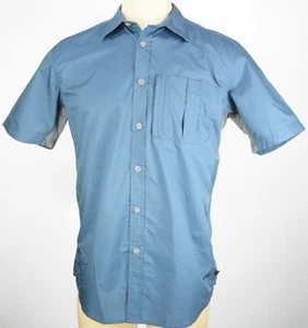 Camisa Safari Northwest Territory Para Hombre Talla M Azul Pesca Botón Frontal Ventilado  - Imagen 1 de 12