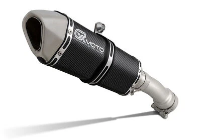 Échappement Pour BMW R1250 RT 2019 - 2024 GRMOTO Silencieux En Carbone - Photo 1/4