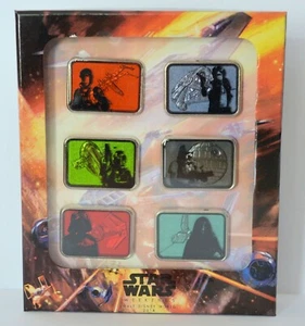 Disney Parks 2014 Star Wars Weekend Set of 6 Trading Pin Box Set of 500 New - Picture 1 of 4