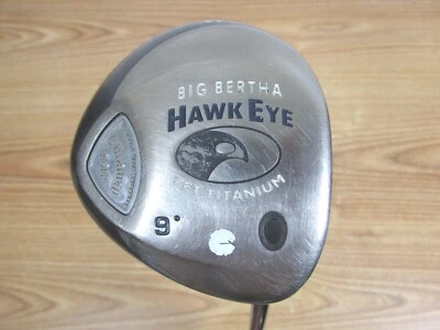 Callaway Big Bertha Hawk Eye Titanium VFT 9 Degree Driver Firm Flex System 60  - Image 1 of 4