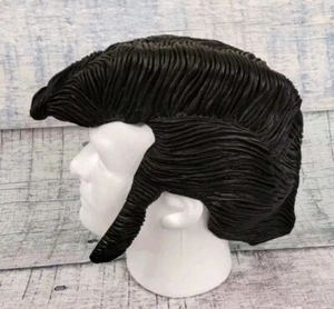 Vintage Elvis Style Hair Rubber Wig Halloween Disguise 2002 Costume, Kmart  - Picture 1 of 15