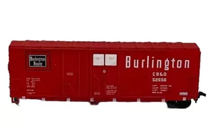 Box auto d'epoca BURLINGTON percorso TRENO ROSSO 5,5" - Foto 1 di 5