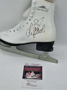 Tara Lipinski Signed ICE SKATE, Lake Placid Figure Skate - Picture 1 of 9