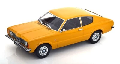 KK Scale 1:18 FORD TAUNUS L COUPE OCHRE ROUND HEADLIGHTS 1971 Modellauto - Bild 1 von 4
