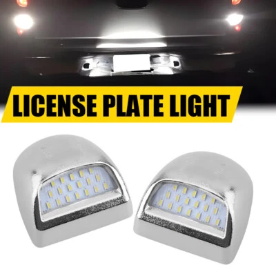 Placa de carcasa LED cromada para luces Chevy Silverado 1500 3500 2500 99-13 Foto 1 de 4