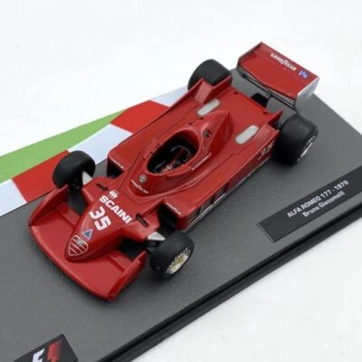 Modellino F1 Atlas Edicola 1/43 Alfa Romeo 177 1978 #35 Bruno Giacomelli - Immagine 1 di 4