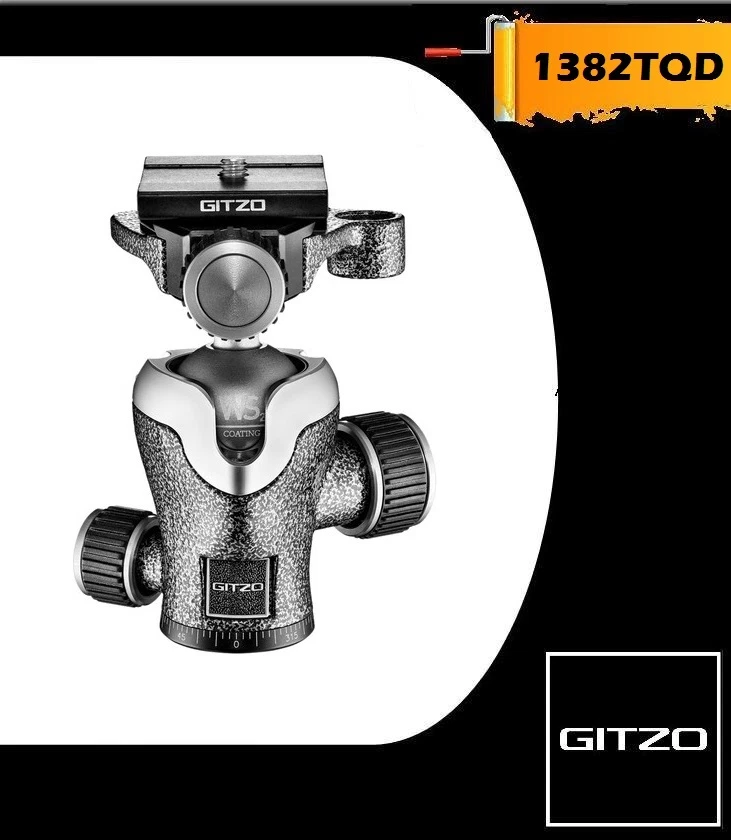Gitzo GH1382TQD Series 1 Traveler Center Ball Head Mfr # GH1382TQD - Image 1 of 1