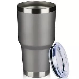 30oz Tumbler Double Wall Vacuum Insulated Travel Mug, Stainless Steel Tumbler... - Picture 1 of 6