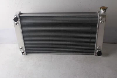 4 Row Radiator+Shroud+Electric Fans For 1988-1999 Chevy GMC C/K 1500 2500 3500 - Image 1 of 4