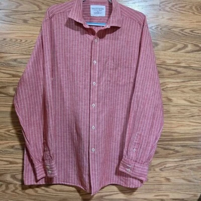 Camisa de lino relajada XL Madison XL para hombre [T42/31] Foto 1 de 4